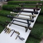 Powder coated Curtain rods, Imported curtain rods & Accessories