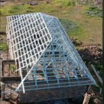 Decra roofing tiles & Light gauge roof trusses.