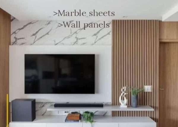 Wall panels & Marble sheets