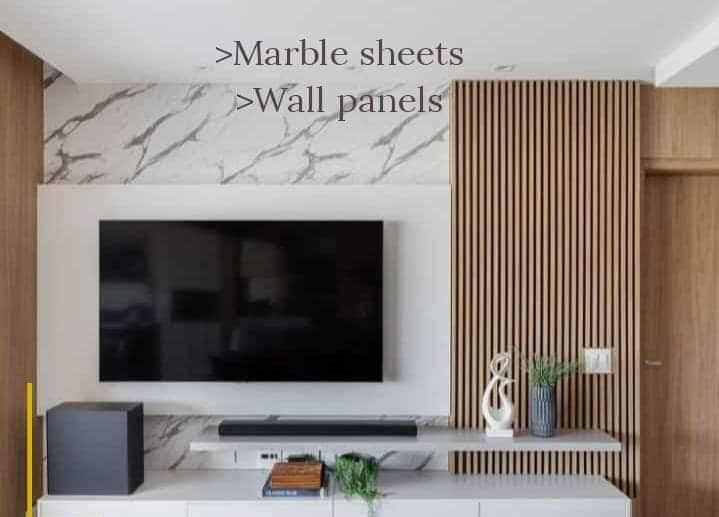 Wall panels & Marble sheets