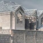 Roofing steel trusses