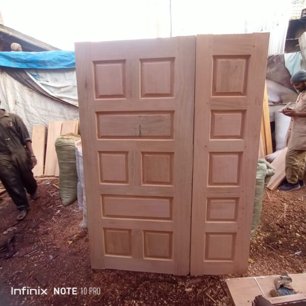 Mahogany  double leaf door