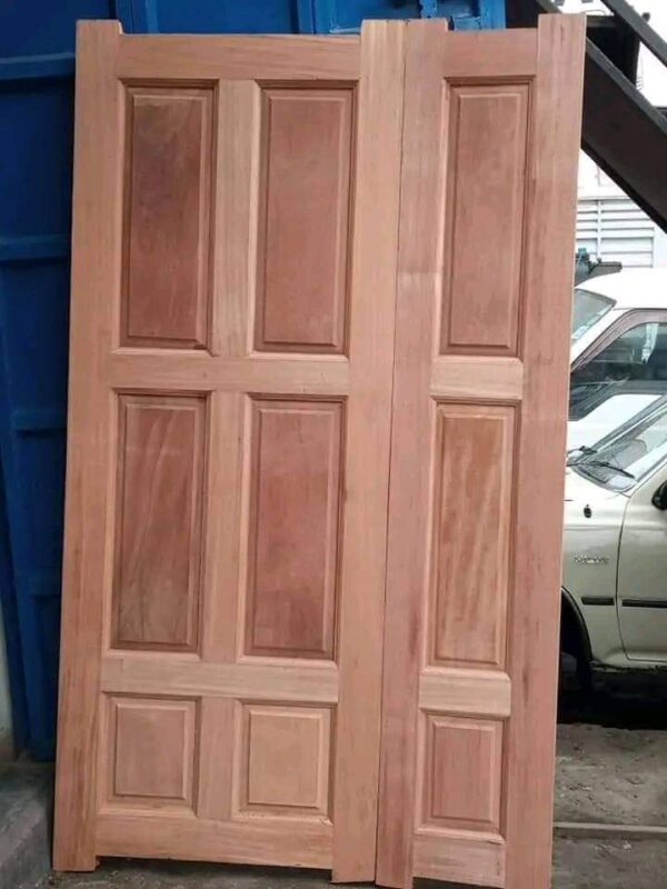 Mahogany  double leaf door