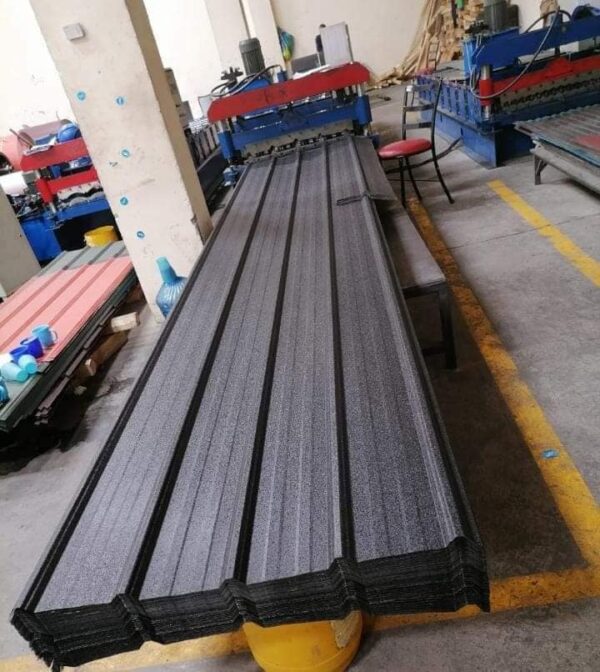 Box profile coloured iron sheets 30gauge .