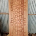 CNC Mahogany hardwood doors.