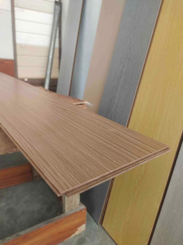 Laminated flooring