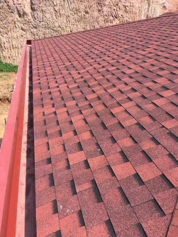 Asphalt Roofing shingles.