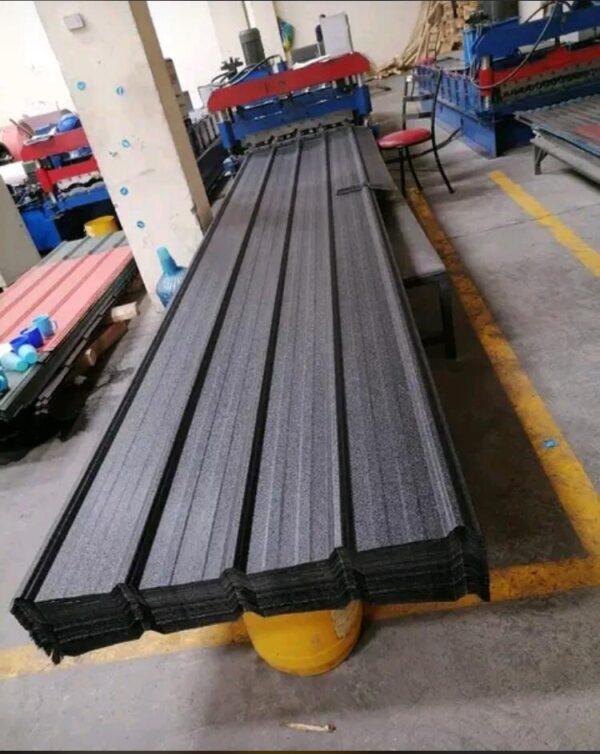 Box profile coloured iron sheets 30gauge .