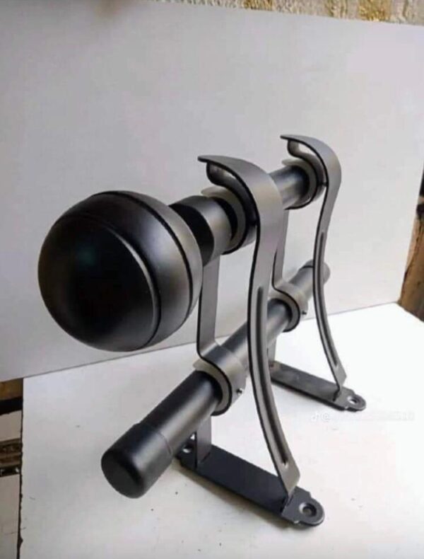 Powder Coated Curtain rods & Fittings.