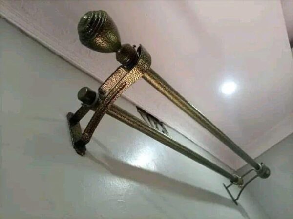 Powder Coated Curtain rods & Fittings.