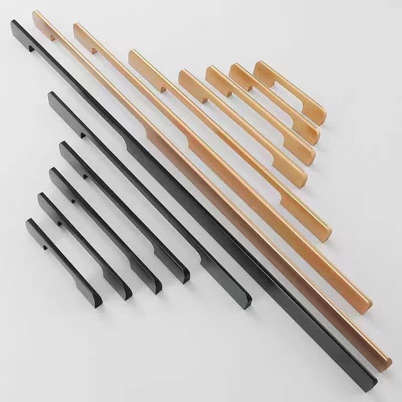 Handles, Malpha Hinges & Drawer Rails.