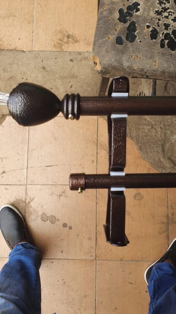 Powder Coated Curtain rods & Fittings.