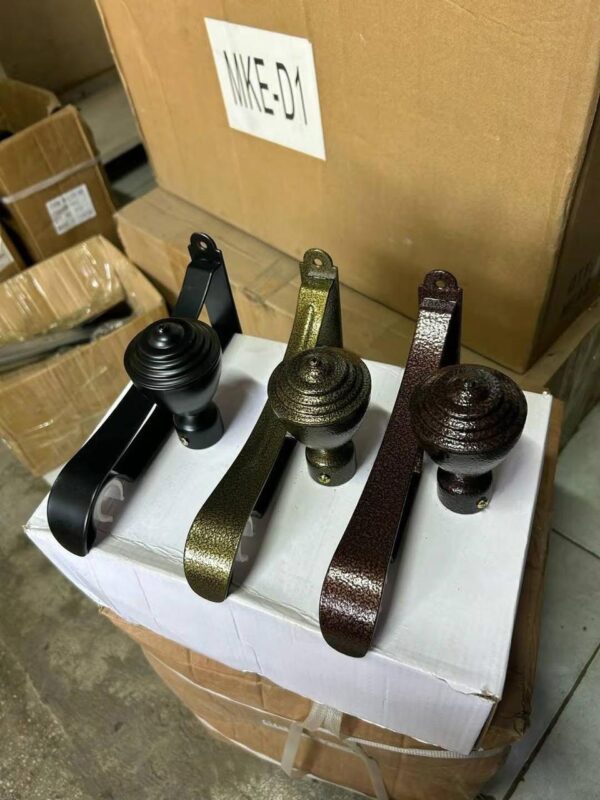 Powder Coated Curtain rods & Fittings.