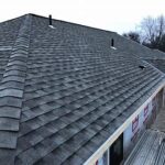 Asphalt Roofing shingles.