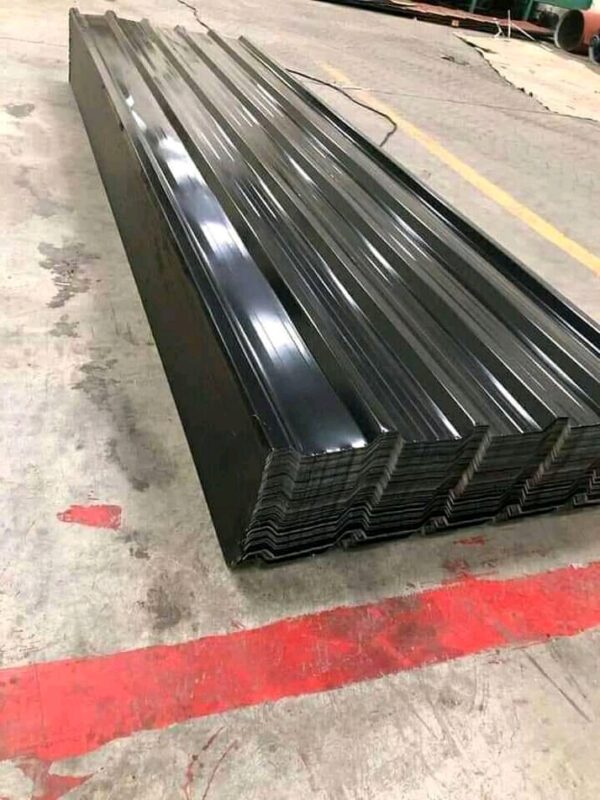 Box profile coloured iron sheets 30gauge .