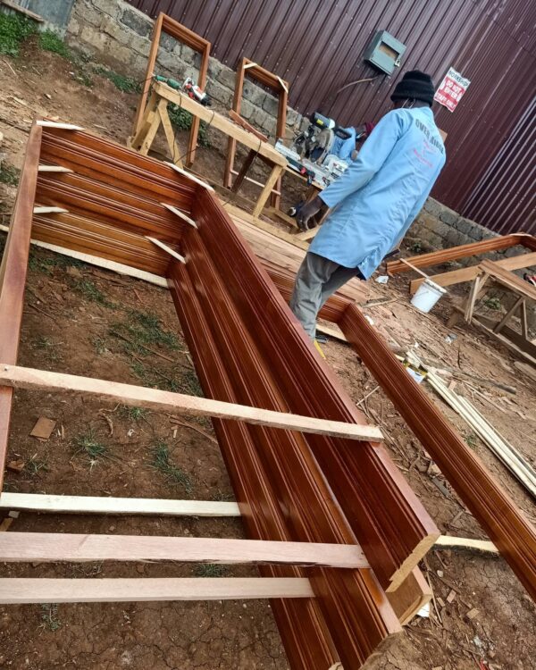 Mahogany Frame 8x2 by 7ft (Standard ).