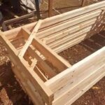 Cypress Frames 4x2 by 8ft (Ventilation ).