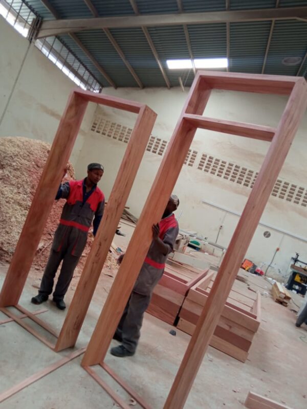Mahogany Frame 10x2 by 8ft (Ventilation).