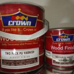 Crown Two-Pack Polyurethane Varnish.