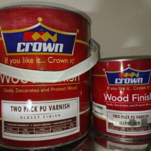 Crown Two-Pack Polyurethane Varnish.