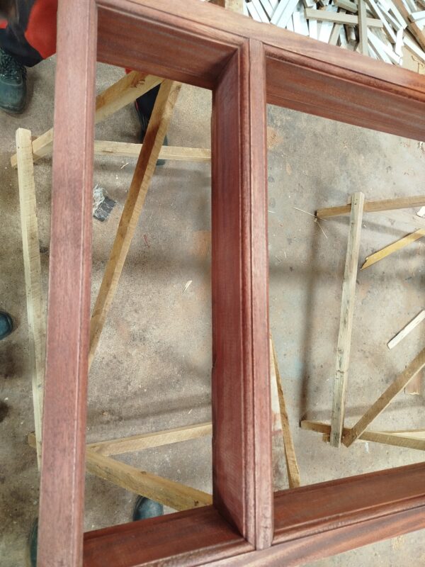 Mahogany Frame 8x2 by 8ft (Ventilation ).