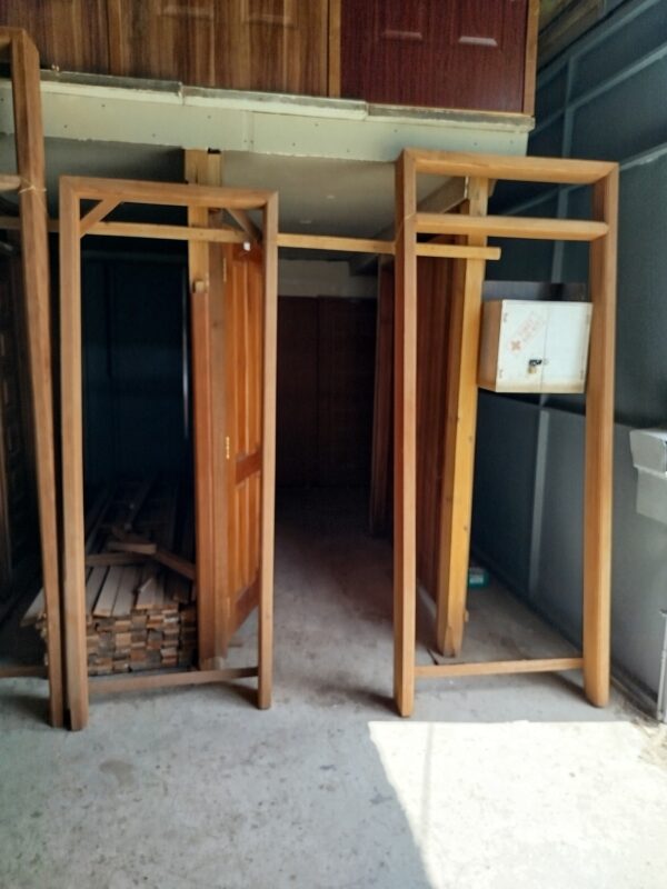 Mahogany Frame 4x2 by 8ft (Ventilation ).