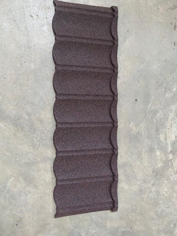 Decra Coffee Brown Roofing Tiles.