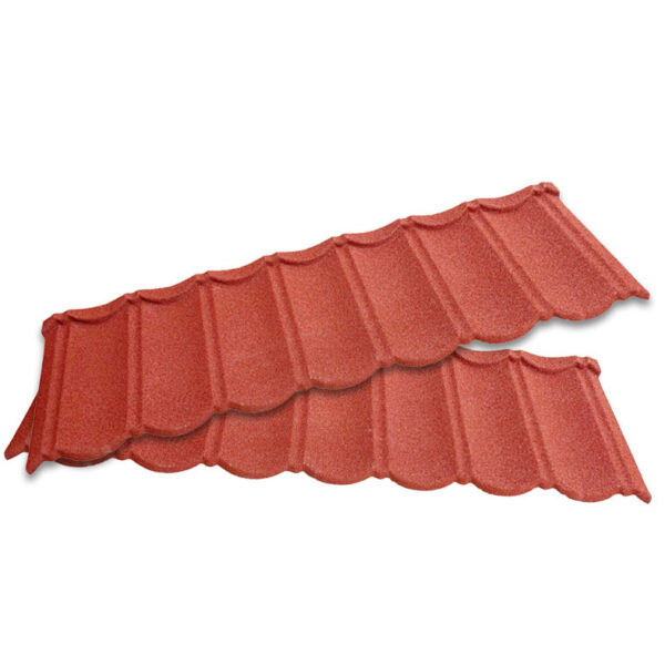 Decra Maroon/Rosso Roofing Tiles.