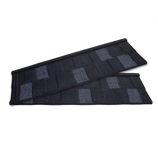Decra Charcoal Grey/Black Roofing Tiles.