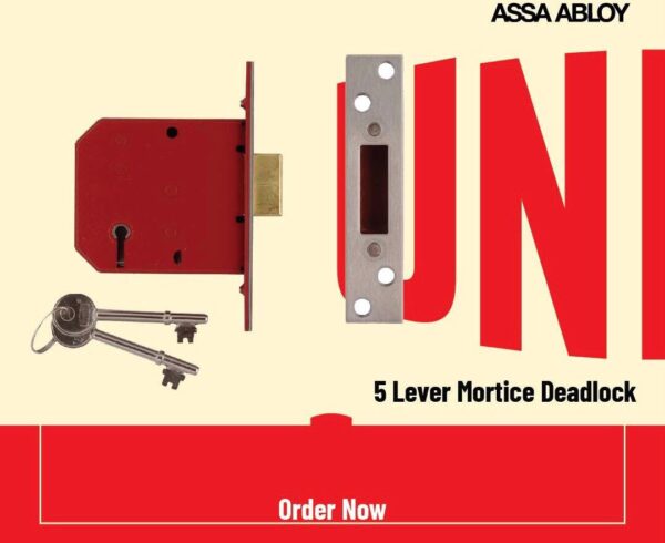 5 Lever Mortice Deadlock.