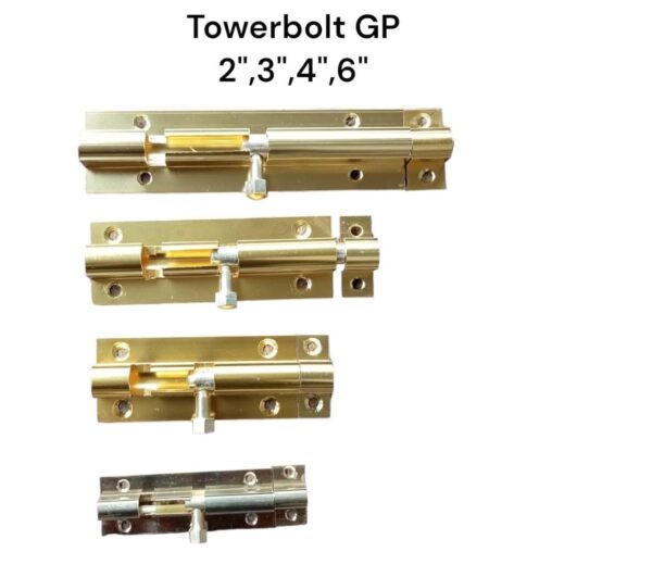 TOWER BOLTS & KNOBS.