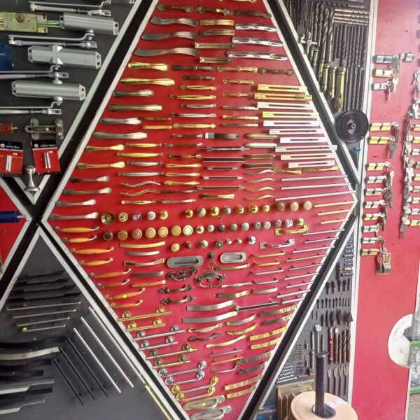 TOWER BOLTS & KNOBS.