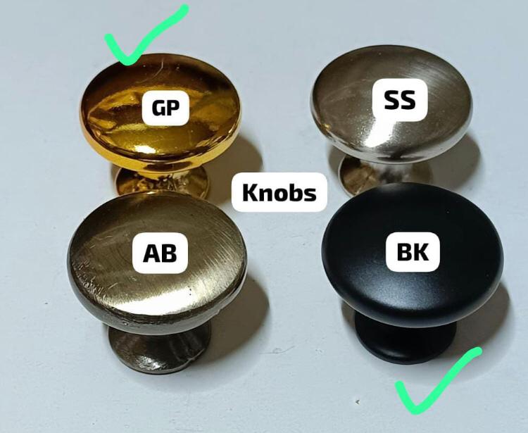 TOWER BOLTS & KNOBS.