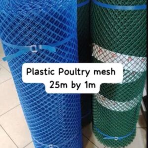 PLASTIC POULTRY MESH 25mx 1m.