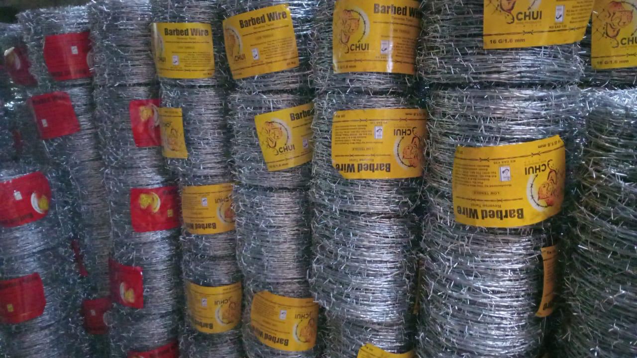 BARBED WIRE.