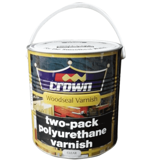 Crown Two-Pack Polyurethane Varnish.