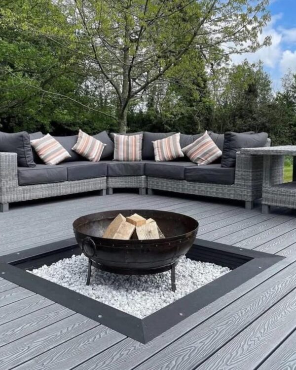 W.P.C DECKING FLOORING.