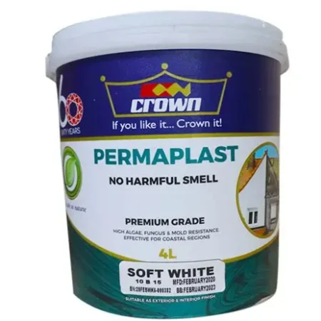 Crown Permaplast Paint-Emulsion water based – 20 Litres
