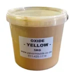 Yellow Oxide or Yellow iron oxide.