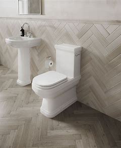 Close coupled Toilets.