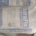 Adhesive cement 25kg.